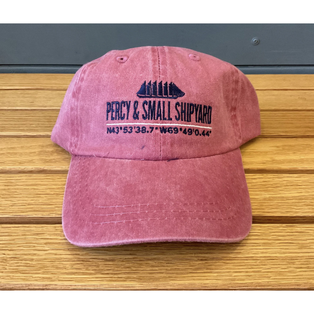 FahrenheitHeadwear.com Percy & Small Shipyard Salmon Colored Baseball Hat